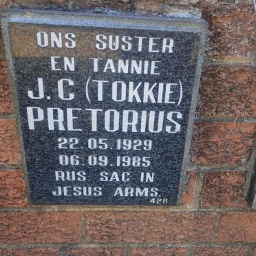 PRETORIUS J.C. 1929-1985