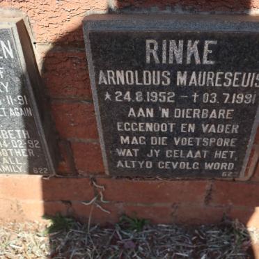 RINKE Arnoldus Maureseuis 1952-1991