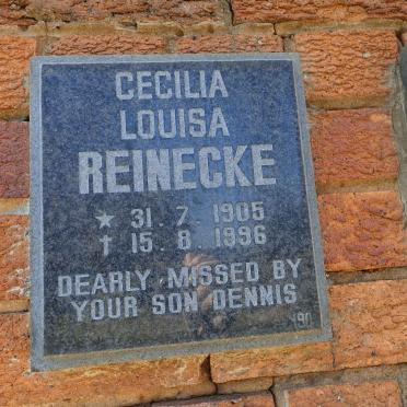 REINECKE Cecilia Louisa 1905-1996