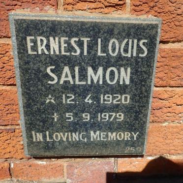 SALMON Ernest Louis 1920-1979