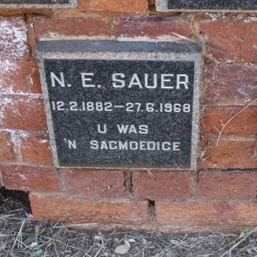 SAUER N.E. 1882-1968