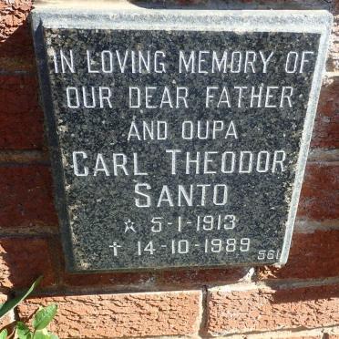 SANTO Carl Theodor 1913-1989