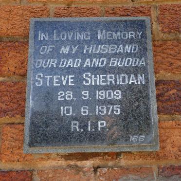 SHERIDAN Steve 1909-1975