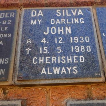 SILVA John, da 1930-1980