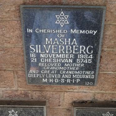 SILVERBERG Masha -1984