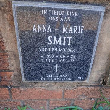 SMIT Anna-Marie 1950-2001