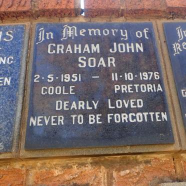 SOAR Graham John 1951-1976