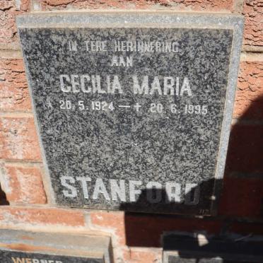 STANFORD Cecilia Marie 1924-1995