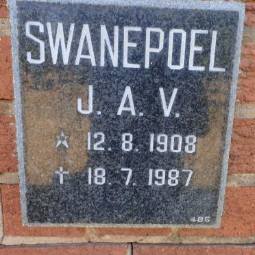 SWANEPOEL J.A.V. 1908-1987