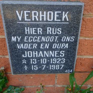 VERHOEK Johannes 1923-1987