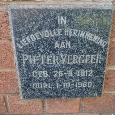 VERGEER Pieter 1912-1960