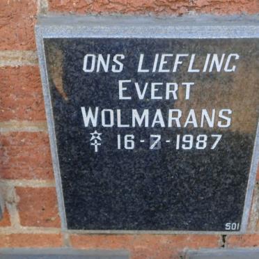 WOLMARANS Evert -1987