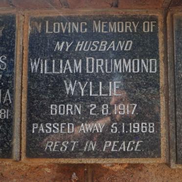 WYLLIE William Drummond 1917-1968
