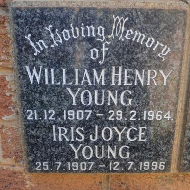 YOUNG William Henry 1907-1964 &amp; Iris Joyce 1907-1996