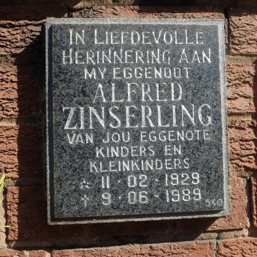 ZINSERLING Alfred 1929-1989
