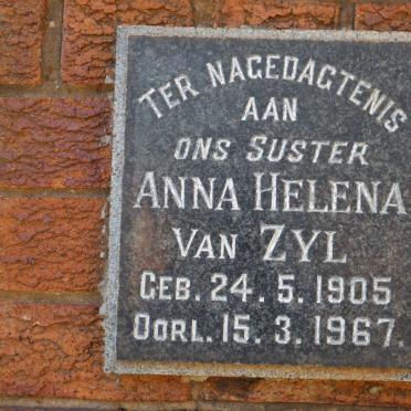ZYL Anna Helena van 1905-1967