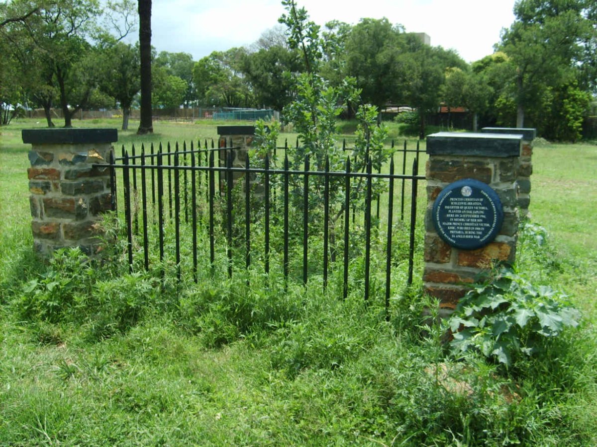 1. The grave of Major Prince Christian Victor