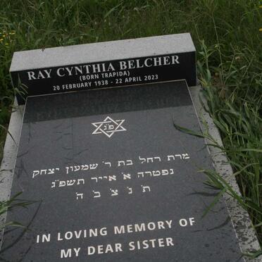 BELCHER Ray Cynthia nee TRAPIDA 1938-2023