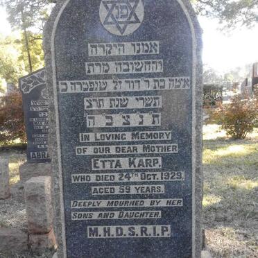 KARP Etta -1929