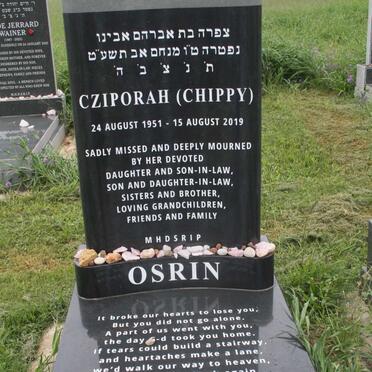 OSRIN Cziporah 1951-2019
