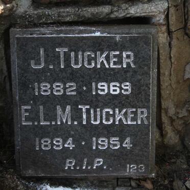 TUCKER J. 1882-1969 & E.L.M. 1894-1954