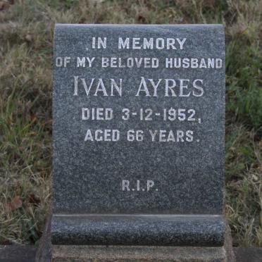 AYRES Ivan -1952