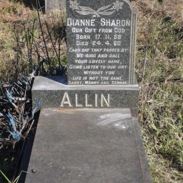 ALLIN Dianne Sharon 1958-1960