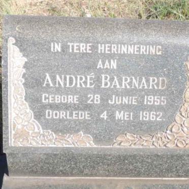 BARNARD Andre 1955-1962
