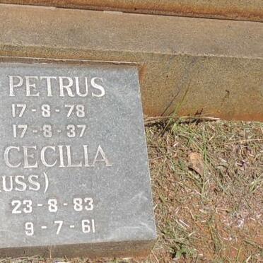 BADENHORST Philippus Petrus 1878-1937 & Martha Cecilia STRAUSS 1883-1961 :: BADENHORST Ernst Pieter 1905-1984