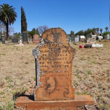 BADENHORST Petronella S. 1941-1942