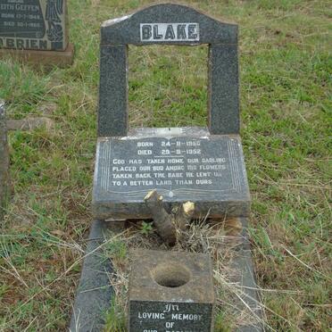 BLAKE Georgie 1950-1952