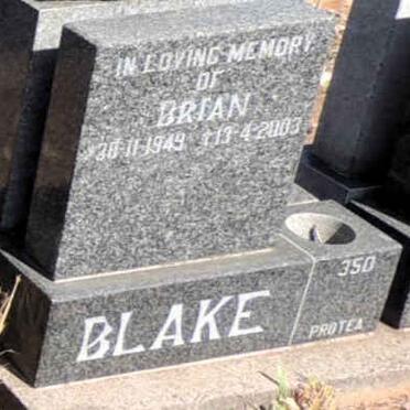 BLAKE Brian 1949-2003