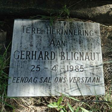 BLIGNAUT Gerhard -1985