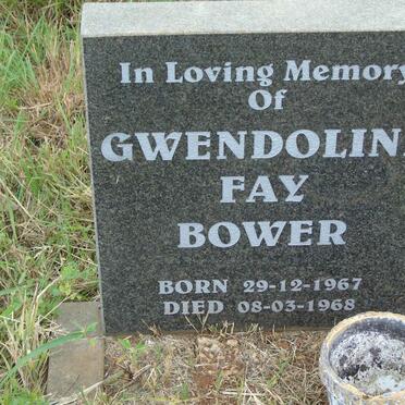 BOWER Gwendoline Fay 1967-1968