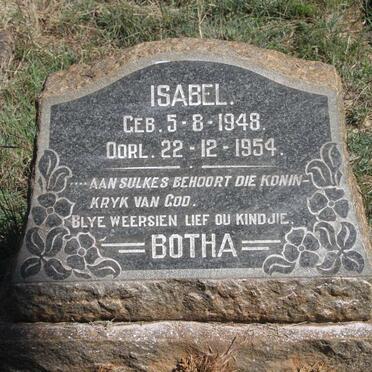 BOTHA Isabel 1948-1954