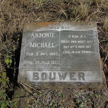 BOUWER Antonie Michael 1887-1957