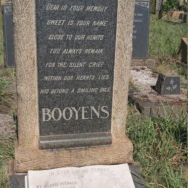 BOOYENS Hendrik Johannes 1922-1949