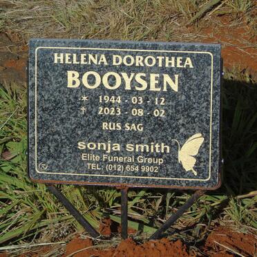 BOOYSEN Helena Dorothea 1944-2023