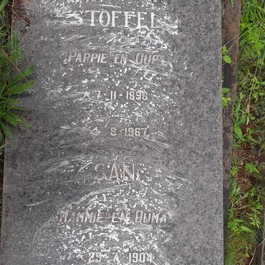 BOTHA Stoffel  1898-1967 & San 1904-1983