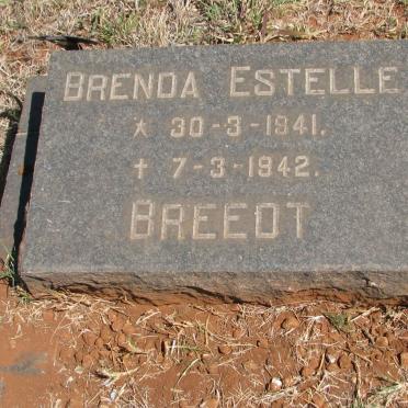 BREEDT Brenda Estelle 1941-1942