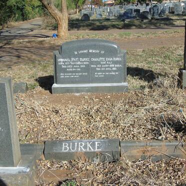 BURKE Michael 1899-1944 &amp; Charlotte Erna KULZ 1904-1960