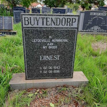 BUYTENDORP Ernest 1943-1996