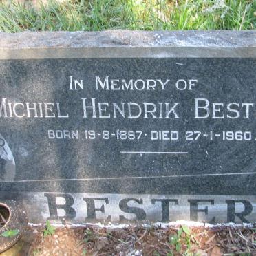 BESTER Michiel Hendrik 1897-1960