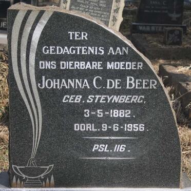 BEER Johanna C., de nee STEYNBERG 1882-1956