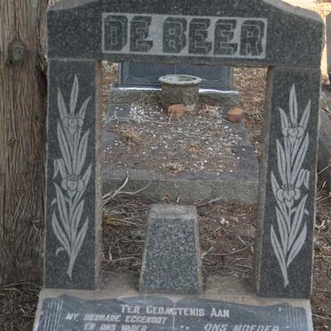 BEER Jacob Bernard, de 1898-1937 & Secryda Petronella 1898-1967