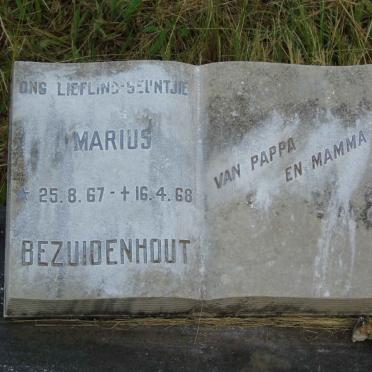 BEZUIDENHOUT Marius 1967-1968