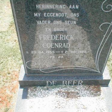 BEER Frederick Coenrad, de 1955-1988