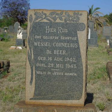 BEER Wessel Cornelius, de 1942-1943