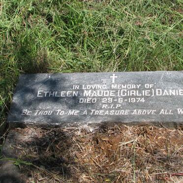 DANIEL Ethleen Maude -1974