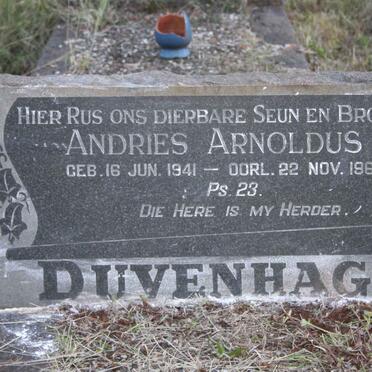 DUVENHAGE Andries Arnoldus 1941-1961